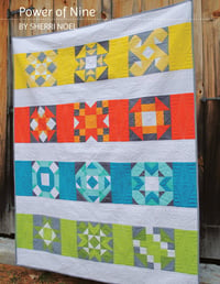 Image 1 of Power of Nine ~ PDF Quilt Pattern