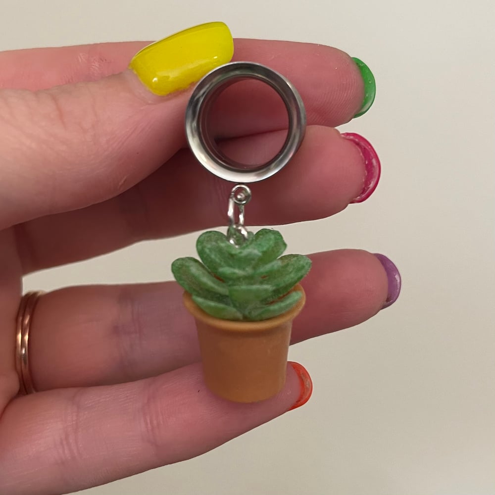 Image of Succulent Tunnel Dangles (sizes 2g-2”)