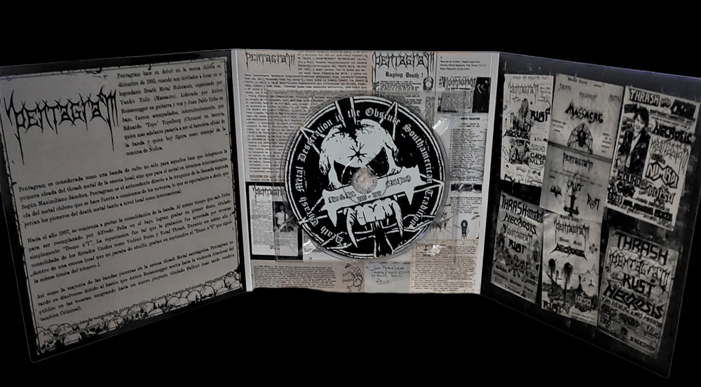 PENTAGRAM - LIVE & REH (EVIL PAST) 1985 - 1987 7"size GATEFOLD DIGIPAK