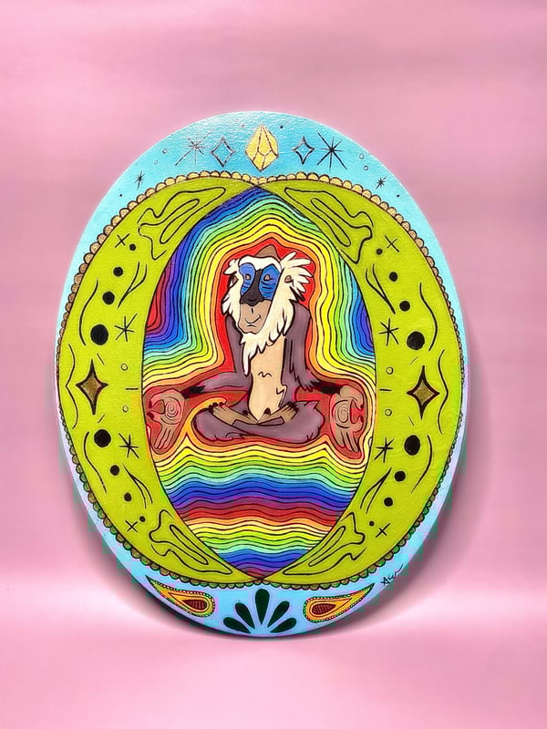 Image of Meditating Rafikii