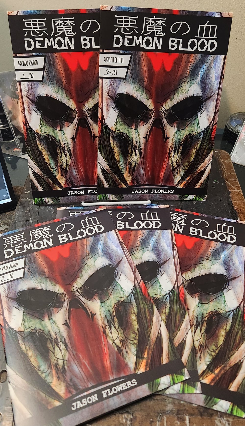 DEMON BLOOD Preview Edition LTD. 50