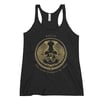 ABSU - THE GOLD TORQUES OF ULAID (GOLD PRINT - WOMEN'S RACERBACK TANK) 