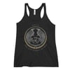 ABSU - THE GOLD TORQUES OF ULAID (GOLD & GREY PRINT - WOMEN'S RACERBACK TANK) 