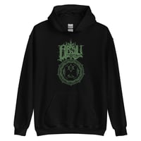 Image 1 of ABSU - CACHET OF TARA (GREEN PRINT) HOODIE