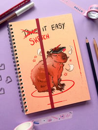 Image 1 of Sketch it easy! - Capybara Mixed Media Sketchbook