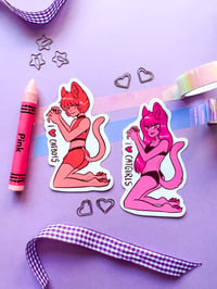 Image 2 of I love Catboys and Catgirls - Vinyl Sticker