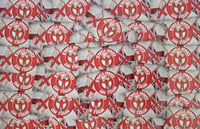 Image 1 of Pack of 25 10x5cm England on Tour Football/Ultras Stickers.