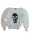 Cream Skull Jumper
