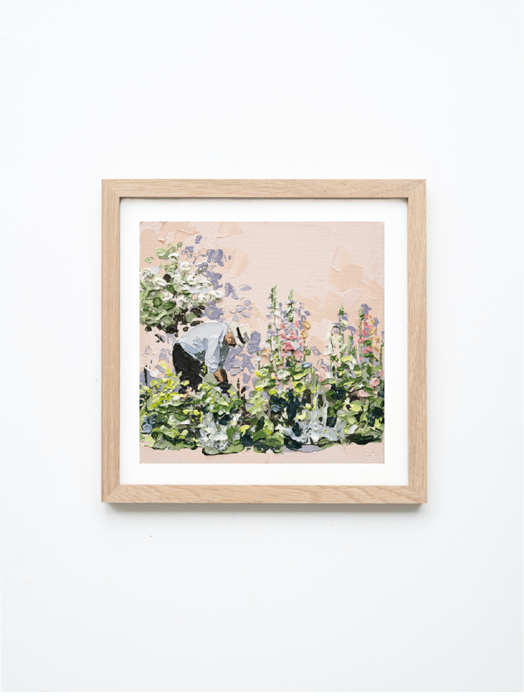 Image of DAD IN HIS PANAMA HAT - GICLÉE PRINT