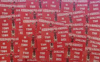 Image 1 of **LAST PACK**Pack of 20 10x6cm Kidderminster In Your Town Football/Ultras Stickers.