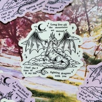 Image 2 of Long Live Dragon Stickers