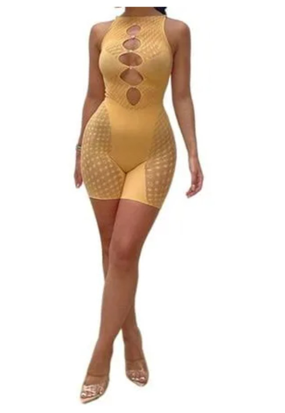 Image of Small Sexy Hollow Out Romper