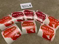 Image 5 of  Snowmobile Vinyl Stickers (Choose your State)
