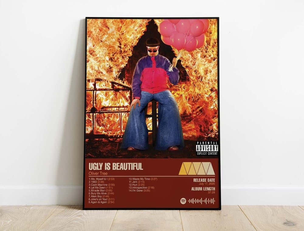 Oliver Tree - Ugly Is Beautiful Album Cover Poster