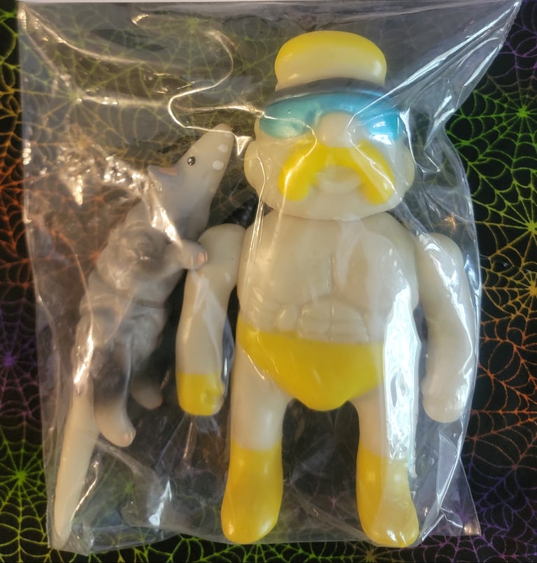 Florida Man & Dog - Sexy Opossum Rider GID MIAMI GLOW YELLOW