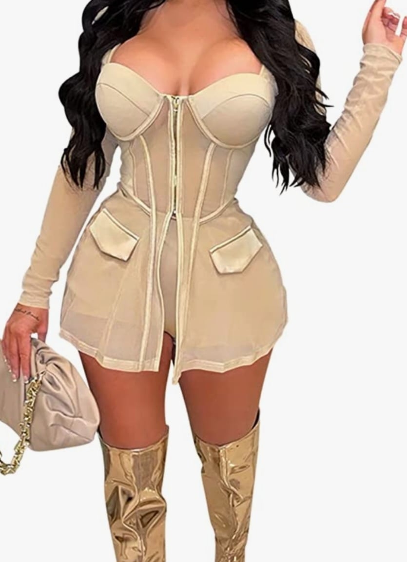 Image of Women's Bodycon Jumpsuits Casual Romper Party Club Outfit Clubwear