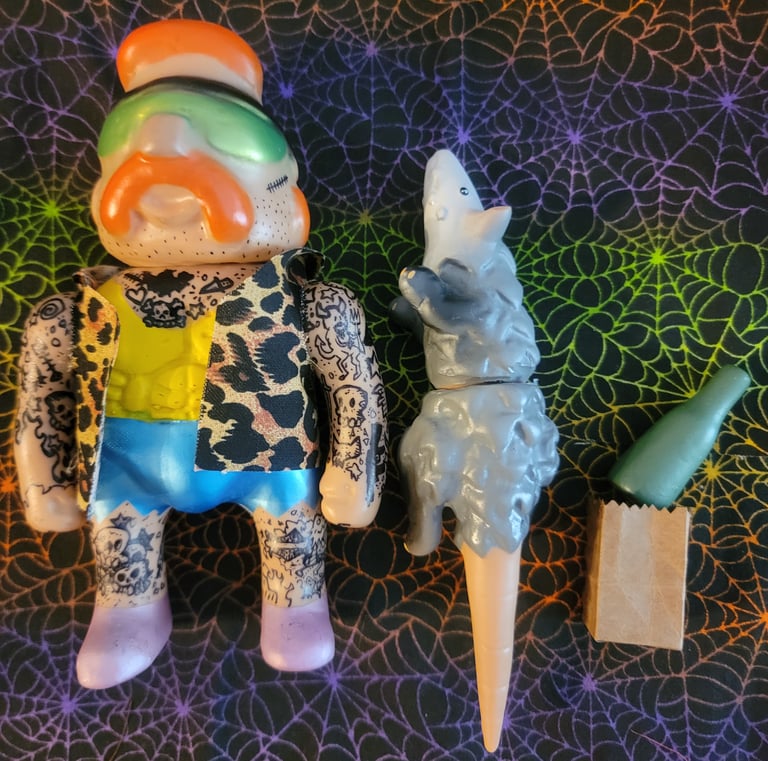 Florida Man & Dog - Sexy Opossum Rider 40OZ FRANK