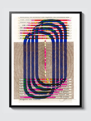 LETTER O – WHITE > 12 x 18 high-end print – numbered and signed – 3 sizes available 