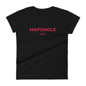 Women's Fashion Fit MAFSHOLE T-shirt