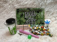 Image 5 of 6 Piece Stoner Kit Small Rolling Tray Set  