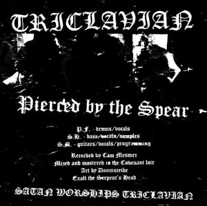 Image of TRICLAVIAN - Pierced by the Spear Cassette