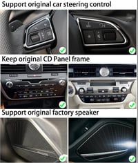 Image 3 of 10.25" Android Radio Audio Car Stereo DVD GPS Navigation Head Unit Sat Nav Infotainment Lexus IS IS2