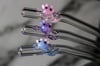 Colorful Axolotl Glass Straw