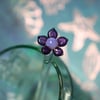 Flower Glass Stir Stick
