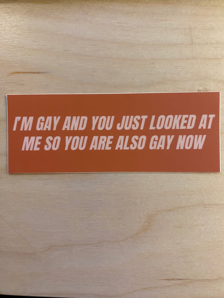 Image of I'm Gay Sticker
