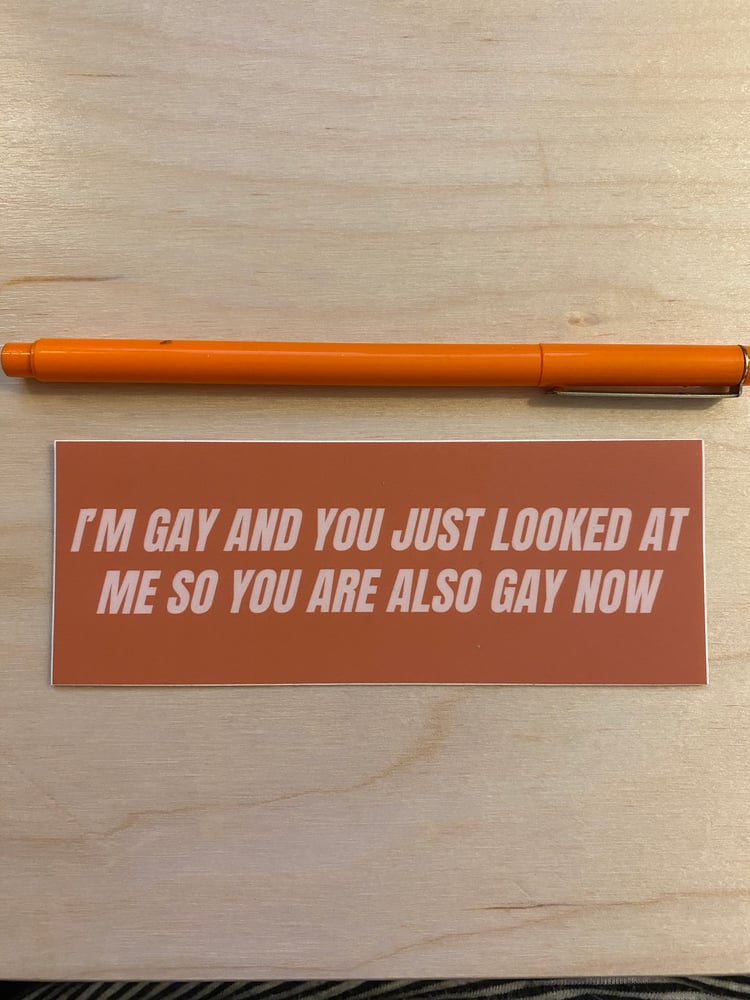 Image of I'm Gay Sticker