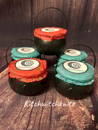 Image 1 of Witches Mystery Crystal Confetti Cauldron, 150g Crystals