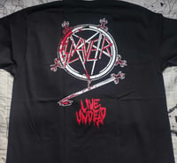 Image 2 of Slayer Live Undead T-SHIRT