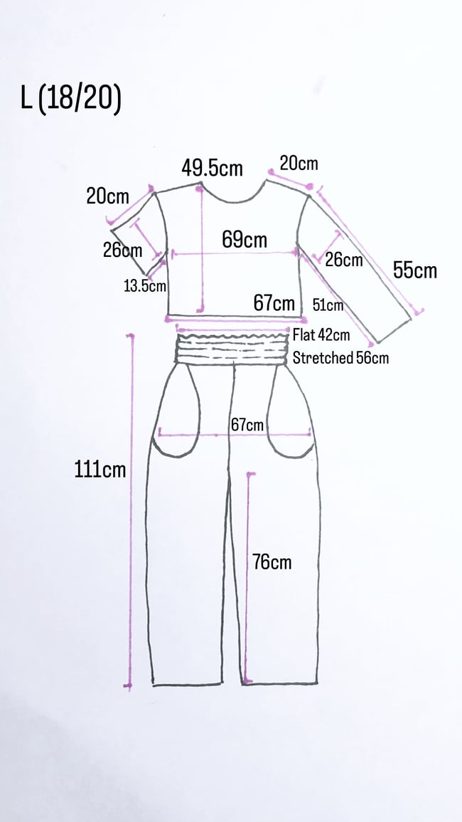 L(18/20) Aqua Blooms