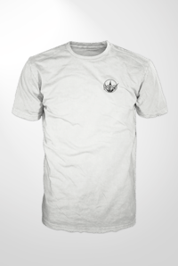 Image 2 of Strain Name T-shirt White With Black Print