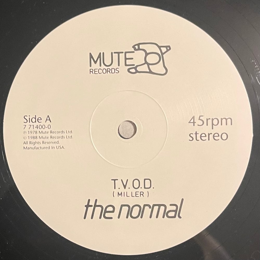 The Normal- Warm Leatherette/T.V.O.D. 12β 1988