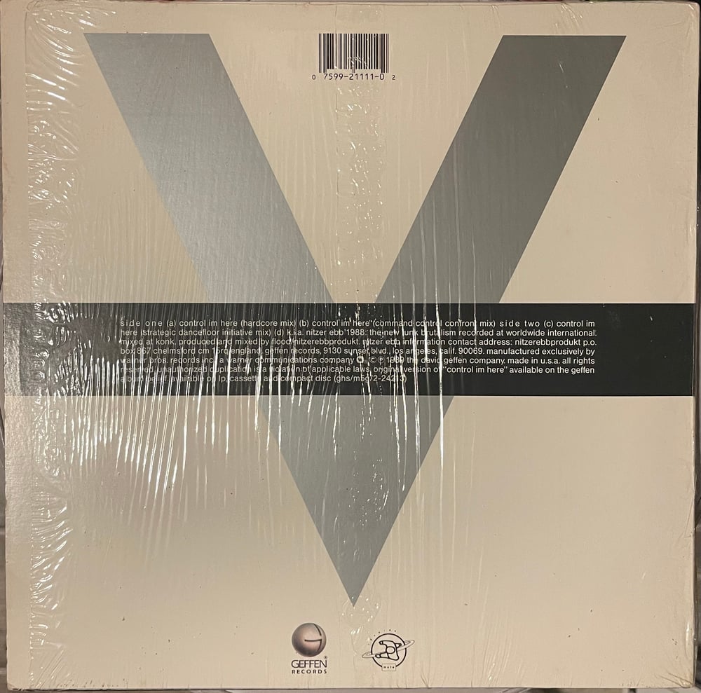 Nitzer Ebb - Control Iβm Here/K.I.A 12β 1989
