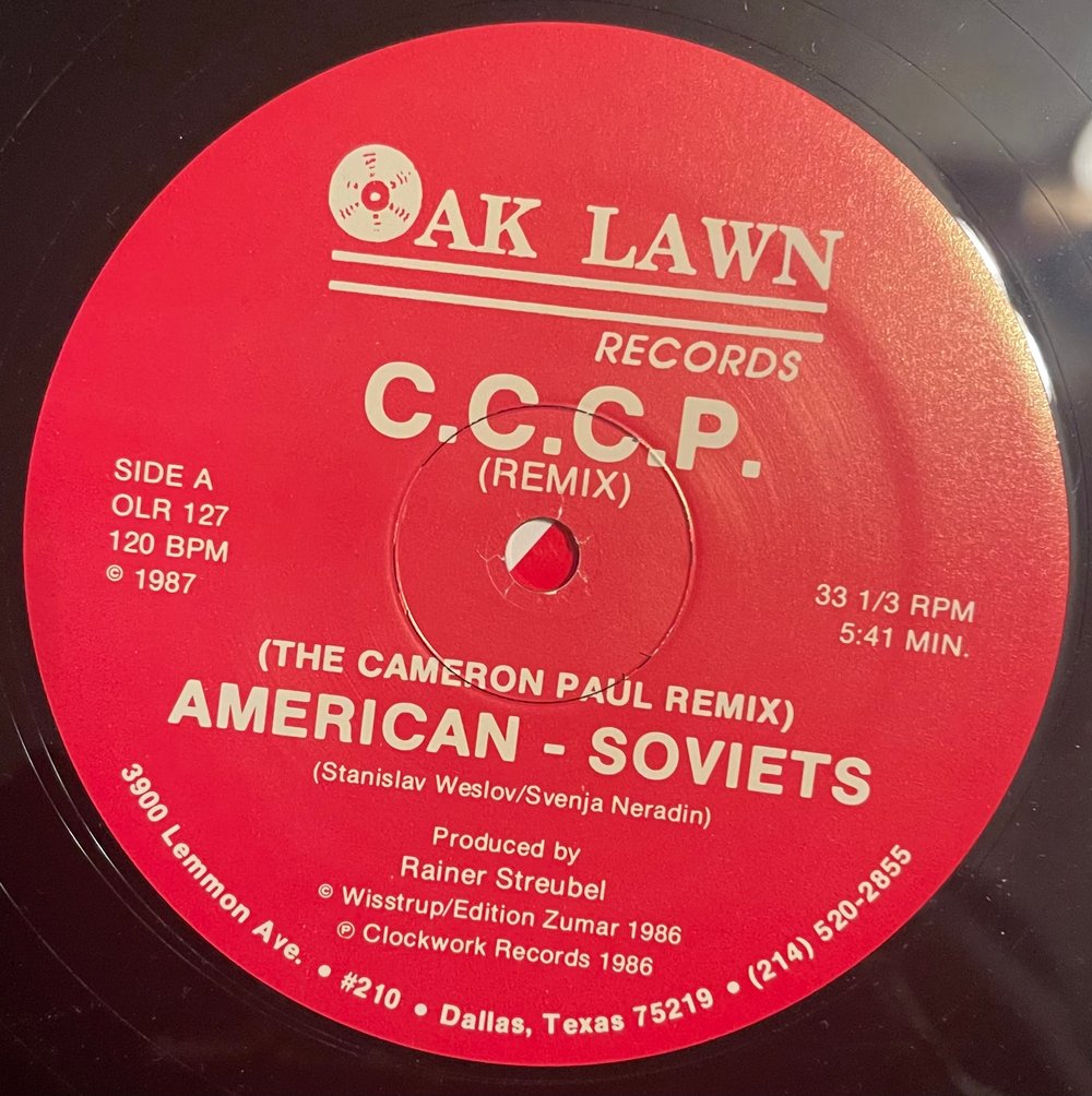 C.C.C.P. - American Soviets 12β 1987