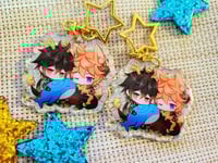 Image 5 of 先生+先生x公子=???Zhongli + Morax x Tartaglia = ???|原神 |離達 |BY 希月