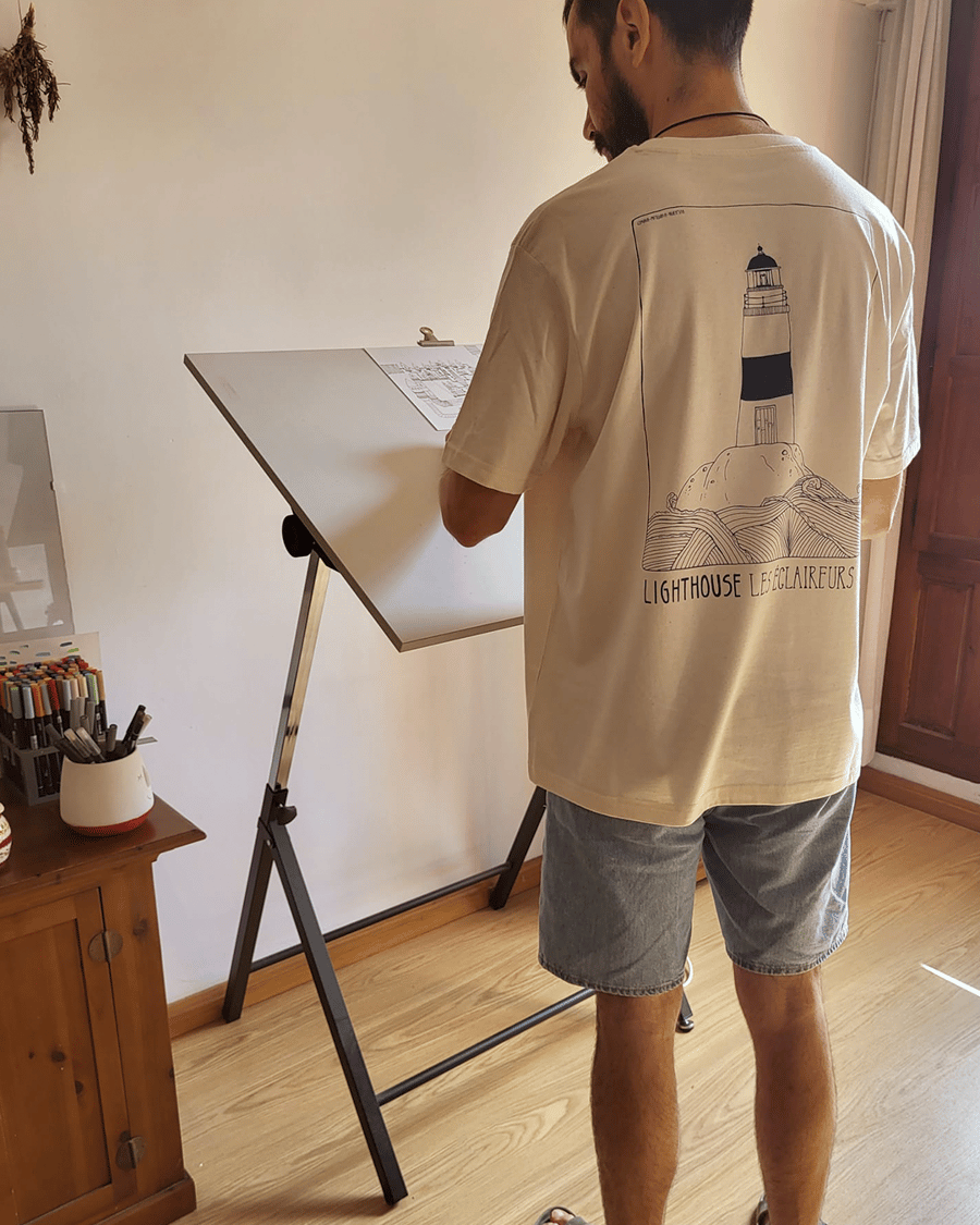 Image of Camiseta del Faro Oversize fit