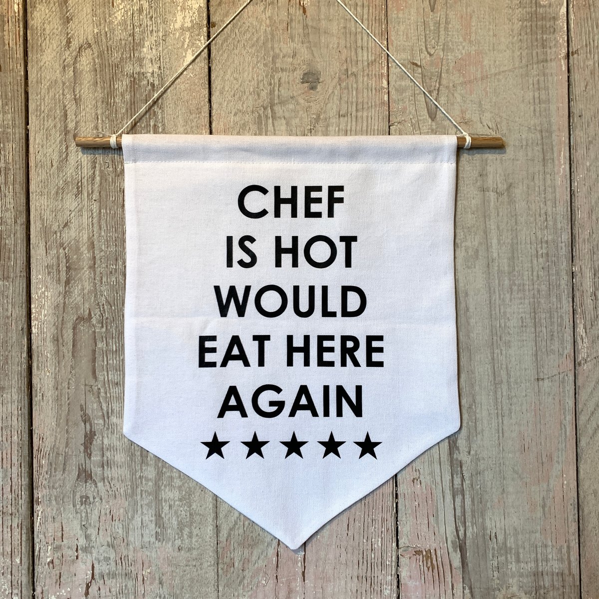 Chef Is Hot Banner | Nati Road