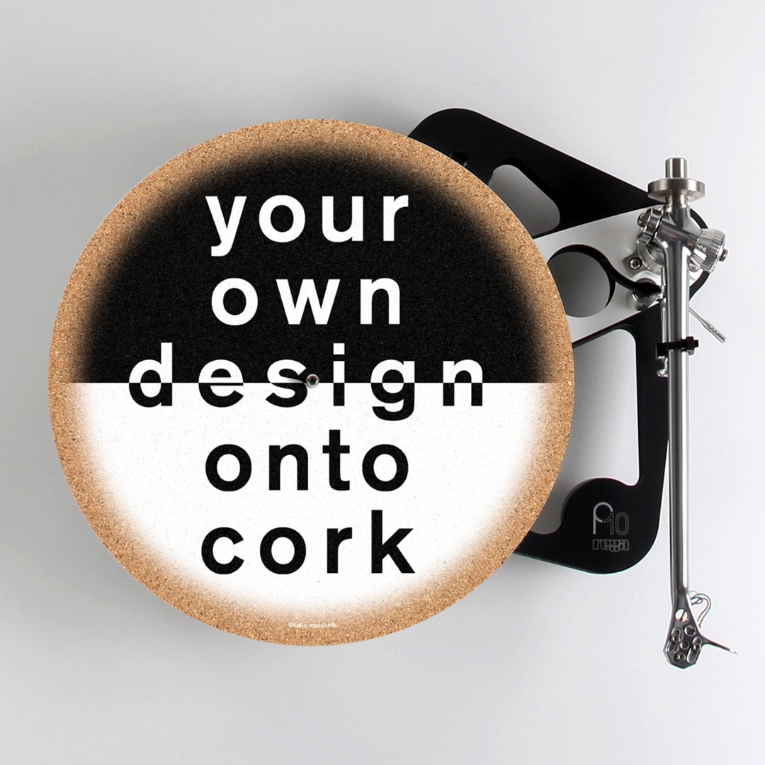 Image of Your Own Design Onto Cork