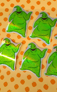 Image 1 of Oogie Holographic Glitter Sticker