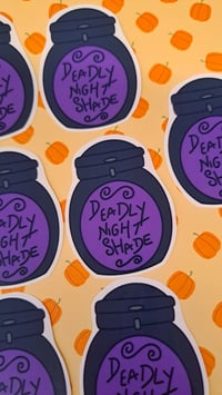 Image 1 of Deadly Night Shade Sticker