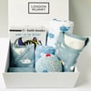 Blue Whales Baby Gift Box