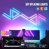 WIFI LED Smart Wall Lamp RGBIC Light Bar DIY Atmosphere Night Light APP Music Rhythm TV Backlight