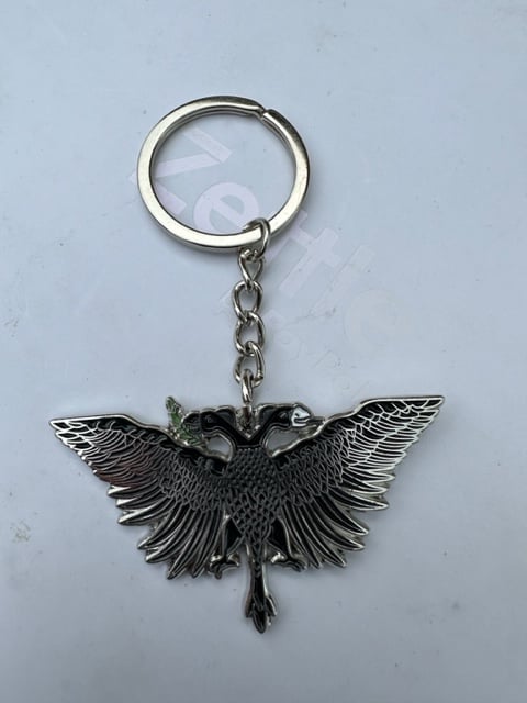 Image of Mission Eagle Keyring - SIlver 