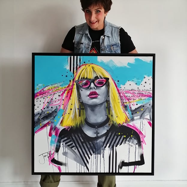 Original Painting<BR>'Cup Of Stars'