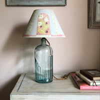 Image 1 of Pale Green Chemical Bottle Lamp