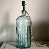 Image 3 of Pale Green Chemical Bottle Lamp