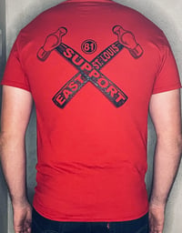 Image 2 of ESTL Support Hammer T-Shirt ( M-004)